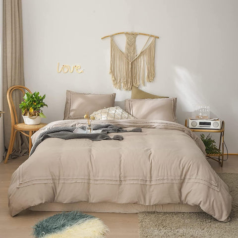 Ruched Lace Duvet