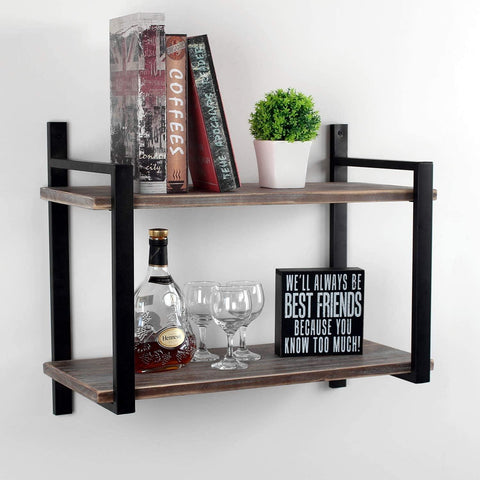 Weven Industrial Pipe Shelving Wall Mounted - The Linen House