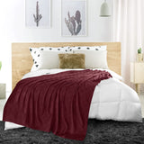 Premium Bedding Cotton Blanket (Maroon)