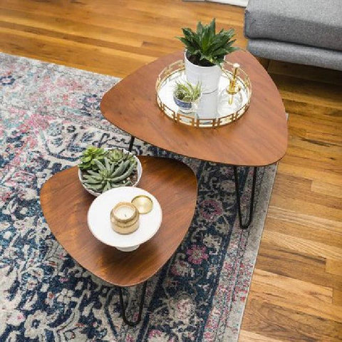 Manor Park Nesting Hairpin Table (Pack of 2) - The Linen House