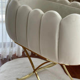 Velvet Tufted Bassinet