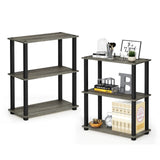MDF sheet bookcases for sale (Set of 2)