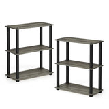 MDF sheet bookcases for sale (Set of 2)