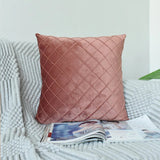 Velvet Cushion Cover (Dark T-Pink)