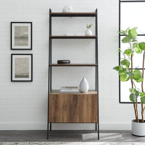 72'' H x 28'' W Ladder Bookshelf Decor Ideas - The Linen House
