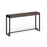 Modern Narrow Industrial Console Table