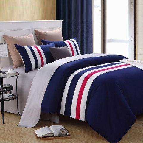 Stylish Stripe Duvet Set - The Linen House