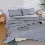 Star Embroidered Duvet Cover Set