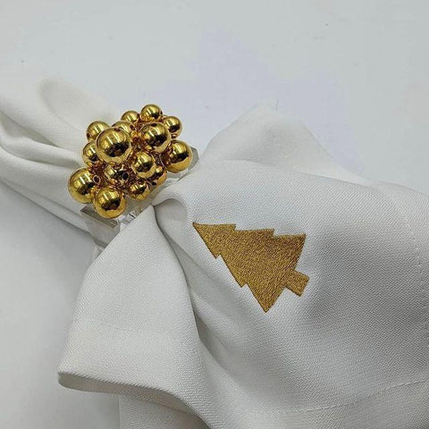 White Napkins (Pack of 6) - The Linen House