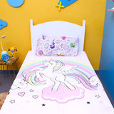 Unicorn "Flying Beauty" Kids Bedsheet