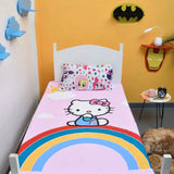Kitty "Rainbow Cat" Kids Bedsheet