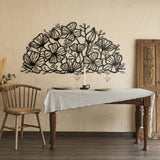 The french Flora Metal Wall Decor
