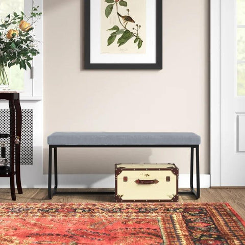 Porthos Home Remy Entryway Upholstered Bench - The Linen House