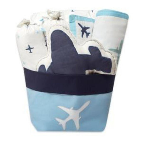 Baby Cot Set( Aeroplane Style) - The Linen House