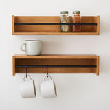 Bekins Reversible Wall Shelves