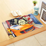 Cartoon Kids Printed Mat (DJ Hell Spooky) - The Linen House