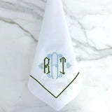 Chloe Monogramme Napkin - The Linen House