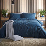 Crisscross Tufted Duvet Cover Set - The Linen House