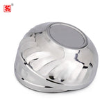 Stainless steel bowl double wall Pack of 5
