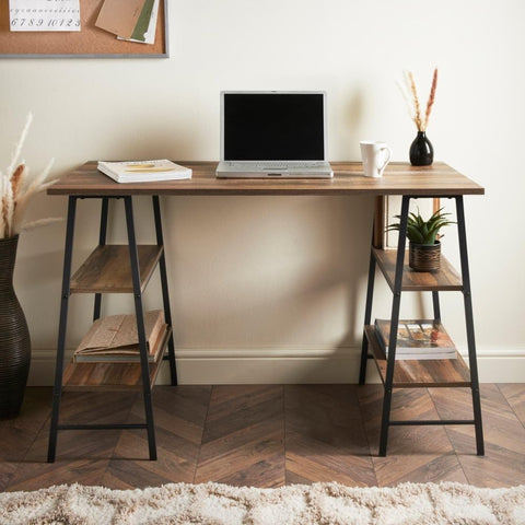Desk With Shelves - stunning Desk - The Linen House