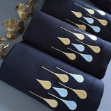 Dew Drops Embroidered Napkin & Mats - The Linen House