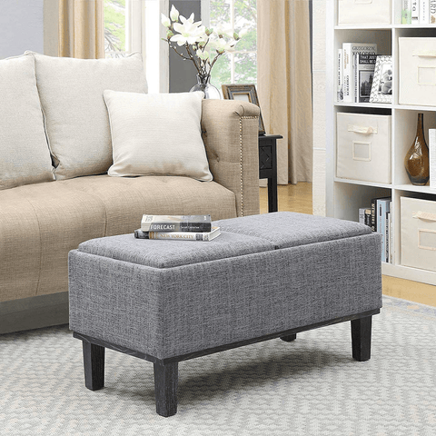 Convenience Concepts Storage Ottoman - The Linen House