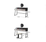 Dressing Table Set Light Chain Cosmetic Table Mirror Dressing Table - The Linen House