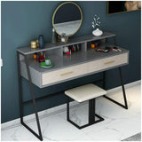 Dressing Table Set Light Chain Cosmetic Table Mirror Dressing Table - The Linen House