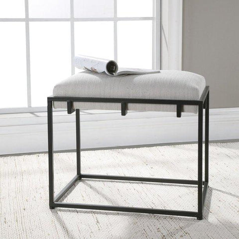 Small Upholstered Bench - The Linen House