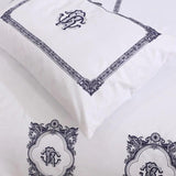 Elegant Cotton Embroidered Duvet Set - Soft & Stylish Bedding - The Linen House