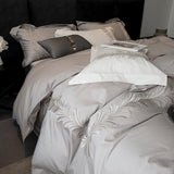 Elegant Embroidery Duvet Set - The Linen House