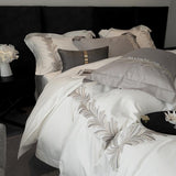 Elegant Embroidery Duvet Set - The Linen House