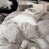 Elegant Embroidery Duvet Set - The Linen House
