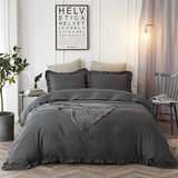 Elegant Lotus Leaf Duvet Cover – Soft, Stylish, and Breathable - The Linen House