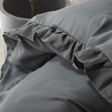 Elegant Lotus Leaf Duvet Cover – Soft, Stylish, and Breathable - The Linen House