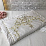 Embroidered Velvet Prayer Mat - The Linen House