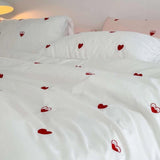 Embroidery Duvet Cover Set - The Linen House