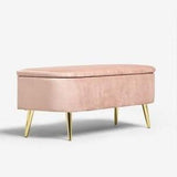 Emily Ottoman Bench - The Linen House
