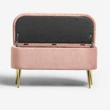 Emily Ottoman Bench - The Linen House