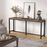 Extra Long Narrow Console Sofa Table - The Linen House