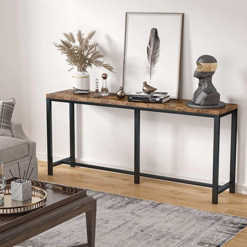 Extra Long Narrow Console Sofa Table - The Linen House
