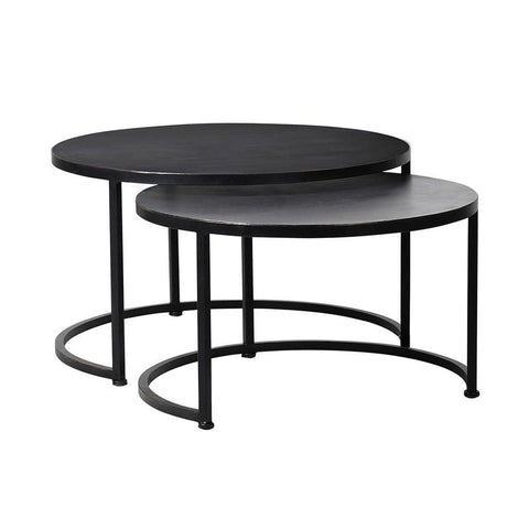 Faye Side Table - Set of 2 - The Linen House