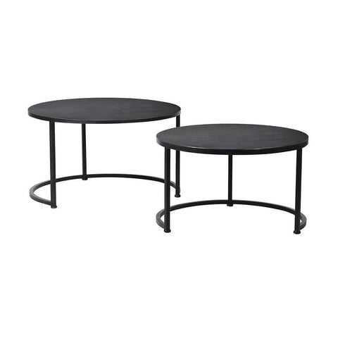 Faye Side Table - Set of 2 - The Linen House