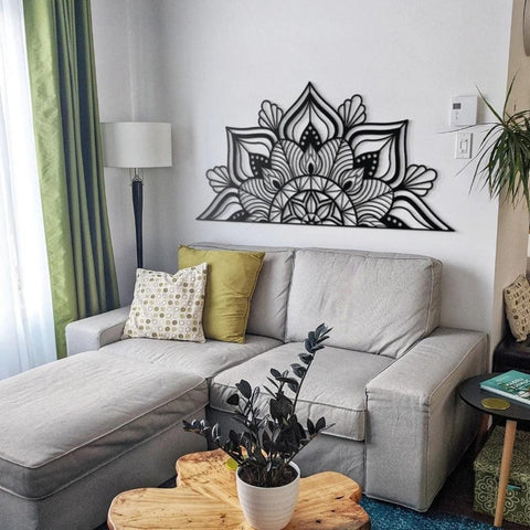 Floral Metal Wall Decor - The Linen House