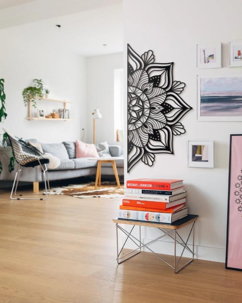 Floral Metal Wall Decor - The Linen House