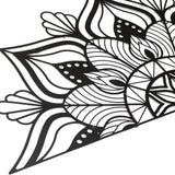 Floral Metal Wall Decor - The Linen House