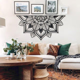 Floral Metal Wall Decor - The Linen House