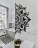 Floral Metal Wall Decor - The Linen House