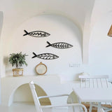 Gobius fish Metal Wall Decor - The Linen House