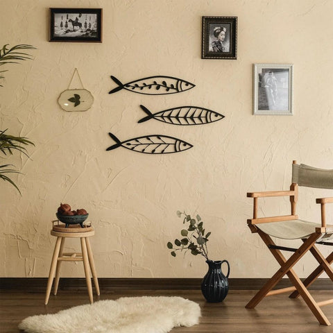 Gobius fish Metal Wall Decor - The Linen House